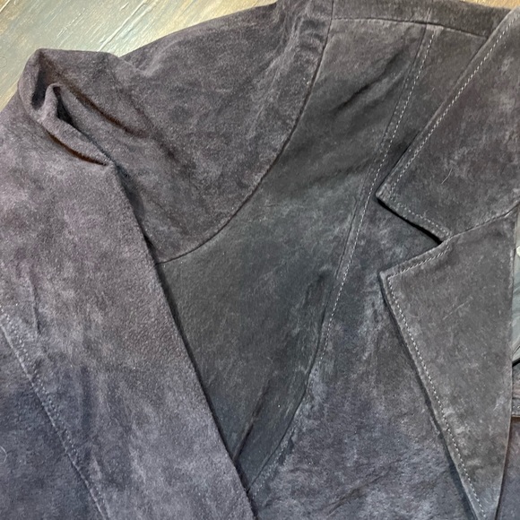 Women’s Denim & Co Suede Jacket size XL - Picture 3 of 6